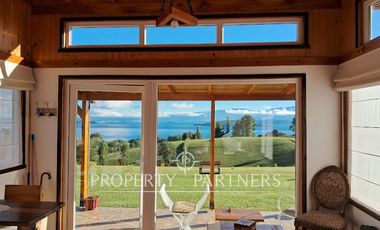 CASA CON VISTA AL LAGO RANCO Y VOLCÁN