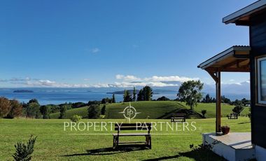 CASA CON VISTA AL LAGO RANCO Y VOLCÁN