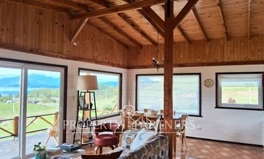 CASA CON VISTA AL LAGO RANCO Y VOLCÁN