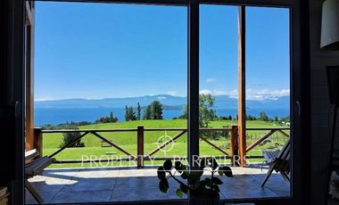 CASA CON VISTA AL LAGO RANCO Y VOLCÁN