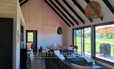 En excelente loteo casa nueva para arriendo de verano (valor diario)