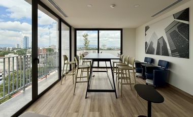 Para estrenar, muy cerca consulado USA, 89 M2, 2 recámaras, 2 baños, 2 autos, gimnasio y business center