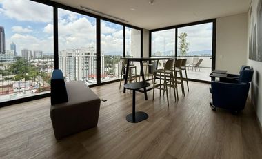 Para estrenar, muy cerca consulado USA, 89 M2, 2 recámaras, 2 baños, 2 autos, gimnasio y business center