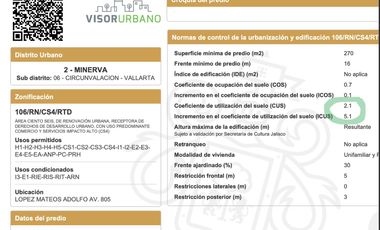 ¡Atención Inversionistas!, 1,325 M2, sobre López Mateos Nte., entre Jesús García y Eulogio Parra