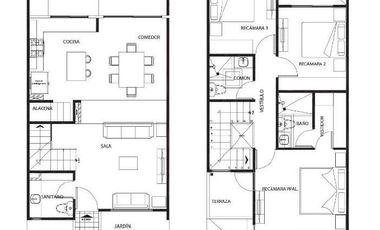 Casa en venta Residencial Arona, Zinacantepec, Barbababosa, Estado de México