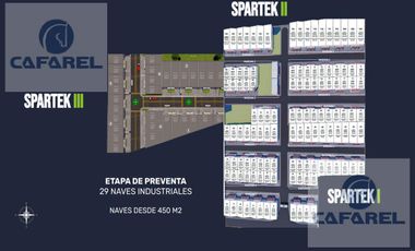 NAVES NUEVAS DESDE 450 M2 EN SPARTEK III (FR)