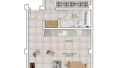 VENTA DE DEPARTAMENTO  1 DORMITORIO EN POZO - CENTRO DE NEUQUÉN