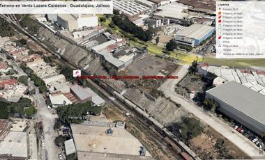 TERRENO EN VENTA  EN  LÁZARO CÁRDENAS , GUADALAJARA , JALISCO