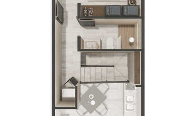 Departamento de 2 recámaras amueblado en Temozón Norte – Entrega abril 2027