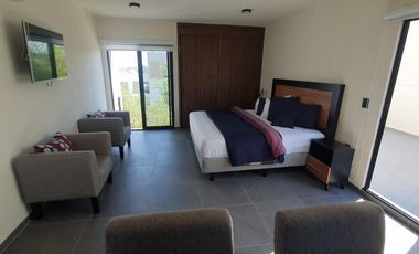 Estudio en Renta, Foresta Vallarta, Puerto Vallarta, Amueblado, Coto con alberca