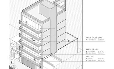 Venta departamento 2 dormitorios Rosario centro