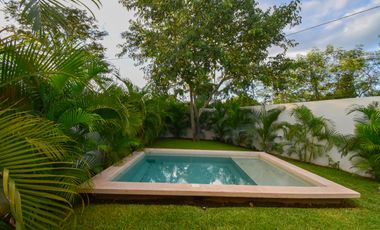 Casa en venta en Mérida, Privada Alba, Conkal ( una planta)