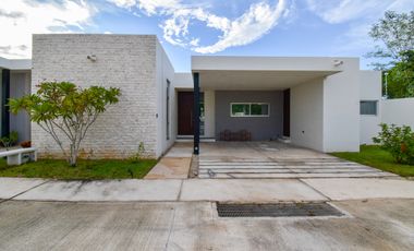 Casa en venta en Mérida, Privada Alba, Conkal ( una planta)