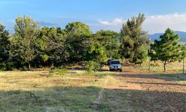 Terreno sobre el campo de golf