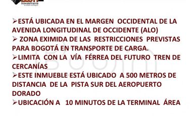 ARRIENDO BODEGA FONTIBON 2.389 M2