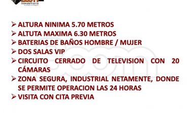 VENTA CENTRO DE EVENTOS - BODEGA 3.750 M2 PUENTE ARANDA