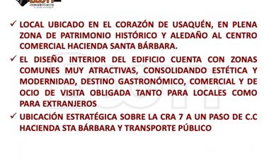 ARRIENDO LOCAL 120 M2  EDIFICIO FLORMORADO USAQUEN