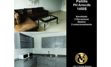 Alquilo Apartamento Arrecife Punta Paitilla Amoblado