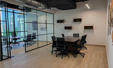 ALQUILO OFICINA EN TORRE FINANCIAL CENTER AMOBLADA CALLE 50