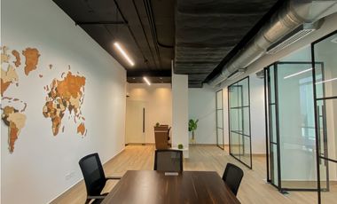 ALQUILO OFICINA EN TORRE FINANCIAL CENTER AMOBLADA CALLE 50
