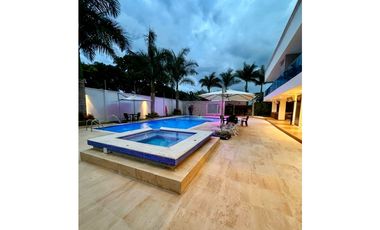 Casa campestre de lujo amoblada en venta - Parcelación en Rozo Palmira