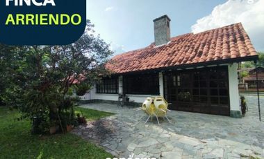 Finca en arriendo- Rionegro- Gualanday