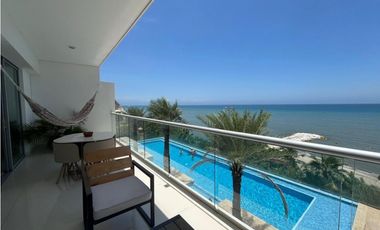 Arriendo apartamento en Ambar Oceanic - Playa Salguero, SMR