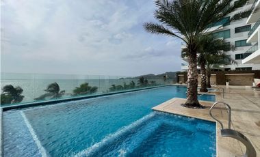 Arriendo apartamento en Ambar Oceanic - Playa Salguero, SMR