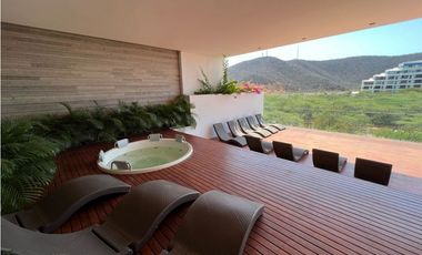 Arriendo apartamento en Ambar Oceanic - Playa Salguero, SMR