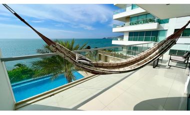 Arriendo apartamento en Ambar Oceanic - Playa Salguero, SMR