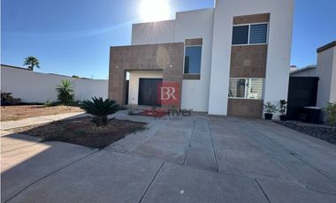 CASA EN RENTA EN PUENTE REAL SECCIÓN CATALUÑA. CD. OBREGÓN, SONORA