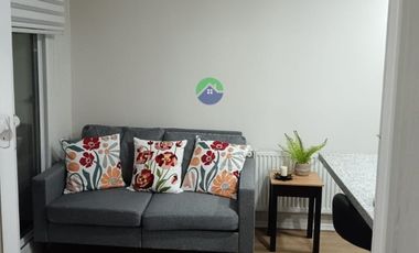 DEPARTAMENTO AMOBLADO 1 DORMITORIO, EDIFICIO VIVE COLLAO