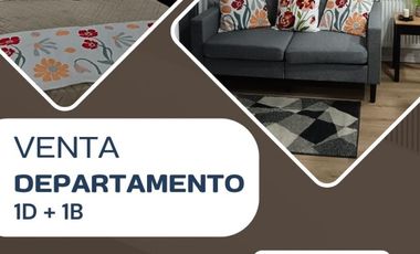 DEPARTAMENTO AMOBLADO 1 DORMITORIO, EDIFICIO VIVE COLLAO