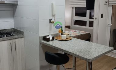 DEPARTAMENTO AMOBLADO 1 DORMITORIO, EDIFICIO VIVE COLLAO