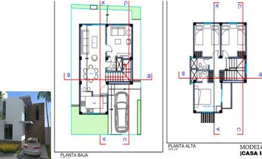 Venta de Proyecto de Casa Familiar  Urb. Vistalmar, Punta Carnero, MarV