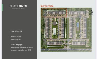 Town House en venta Oliden Joven, Del Viso Pilar