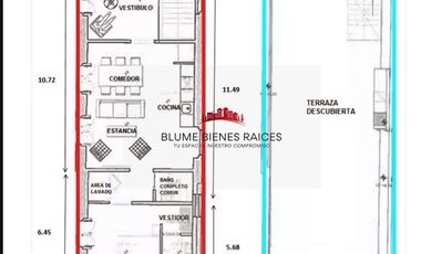 Town House ART NVO de UNA recámara San José Insurgentes