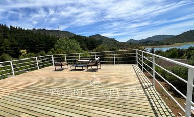 Linda casa en exclusivo condominio en el lago Colbún