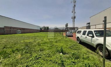RENTA TERRENO COMERCIAL  E INDUSTRIAL FRANQUICIAS, CONCESIONARIAS, ALMACEN EN IXTAPALUCA CENTRO..