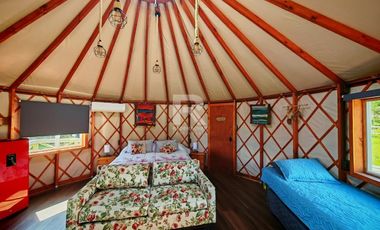 PARCELA CON YURTAS PARA PROYECTO TURÍSTICO EN SECTOR CHAMIZA