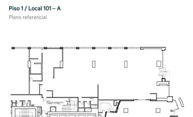 ARRIENDO LOCAL COMERCIAL DE 412,06M2 - LAS CONDES