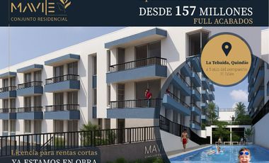 APARTAMENTO EN VENTA EN LA TEBAIDA/QUINDIO