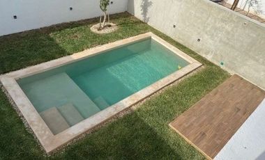 Casa en Renta con Piscina ubicada en Conkal Yucatán