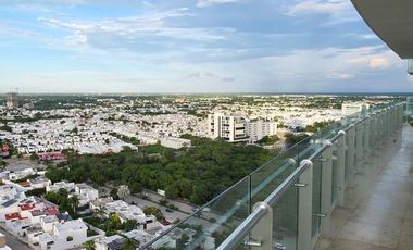 DEPARTAMENTO EN RENTA MERIDA, ALTABRISA, COUNTRY TOWERS, TORRE TERRA, DISPONIBLE