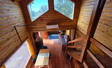 VENTA EXCELENTE CABAÑA TIPO CHALET 3 AMB . CASI NUEVA- PISCINA-EQUIPADA-A MTS CENTRO COMERCIAL SIERRA DE LOS PADRES- ASFALTO-