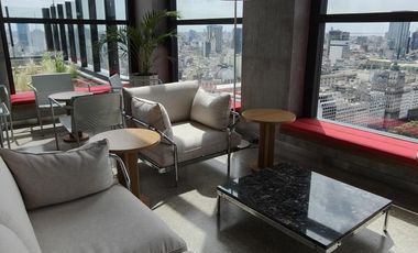 Alquiler 2 Ambientes c/ escritorio en Puerto Madero  Balcón + Amenities Premium