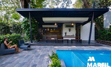 Espectacular Casa con Alberca vista al Río, Coto Privado Campestre Comala Colima