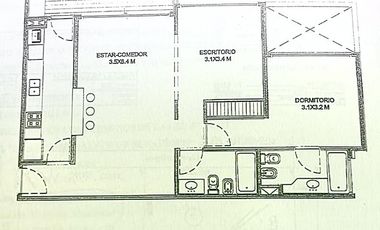 Oportunidad Retasado. Depto Venta Altos de Benavidez, 3 amb con Trza Parri Cochera