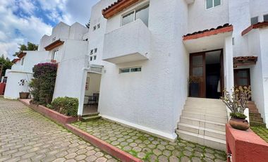 CASA EN CONDOMINIO CON SEGURIDAD EN VENTA EN CUAJIMALPA