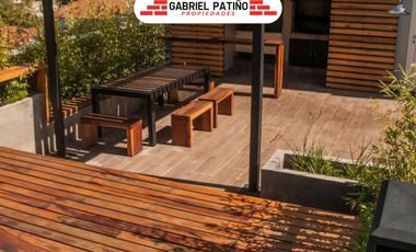 3 Ambientes en Playa Grande con Terraza Privada